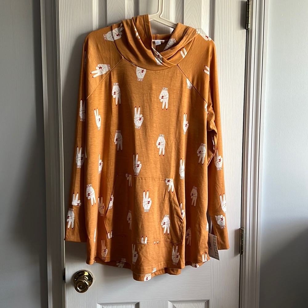 NWT lularoe xl hoodie